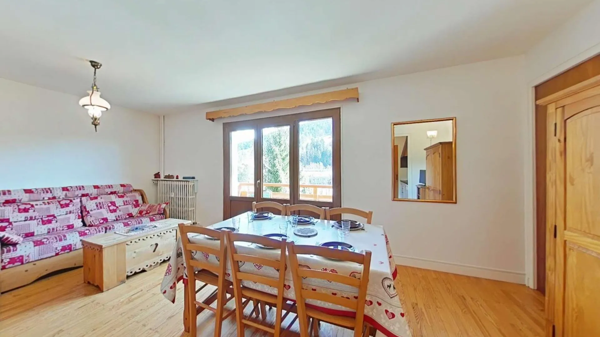 לה גראן-בורנו Charmant 2 Pieces, 6 Couchages, Centre Du Grand-Bornand, Parking, Balcon Sud - Fr-1-241-136